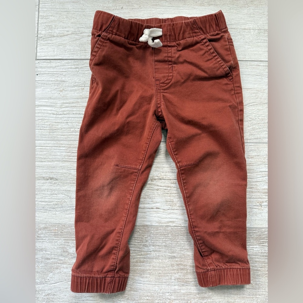 Cat & Jack Kids' Rust Colored Casual Pants